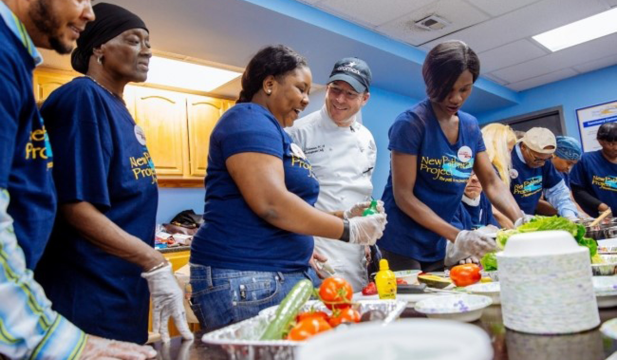 Chef Charles Schermer talks healthy salads at New Pathways